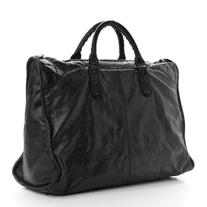 Balenciaga Agneau Classic Hardware Weekender Black 3 of 17
