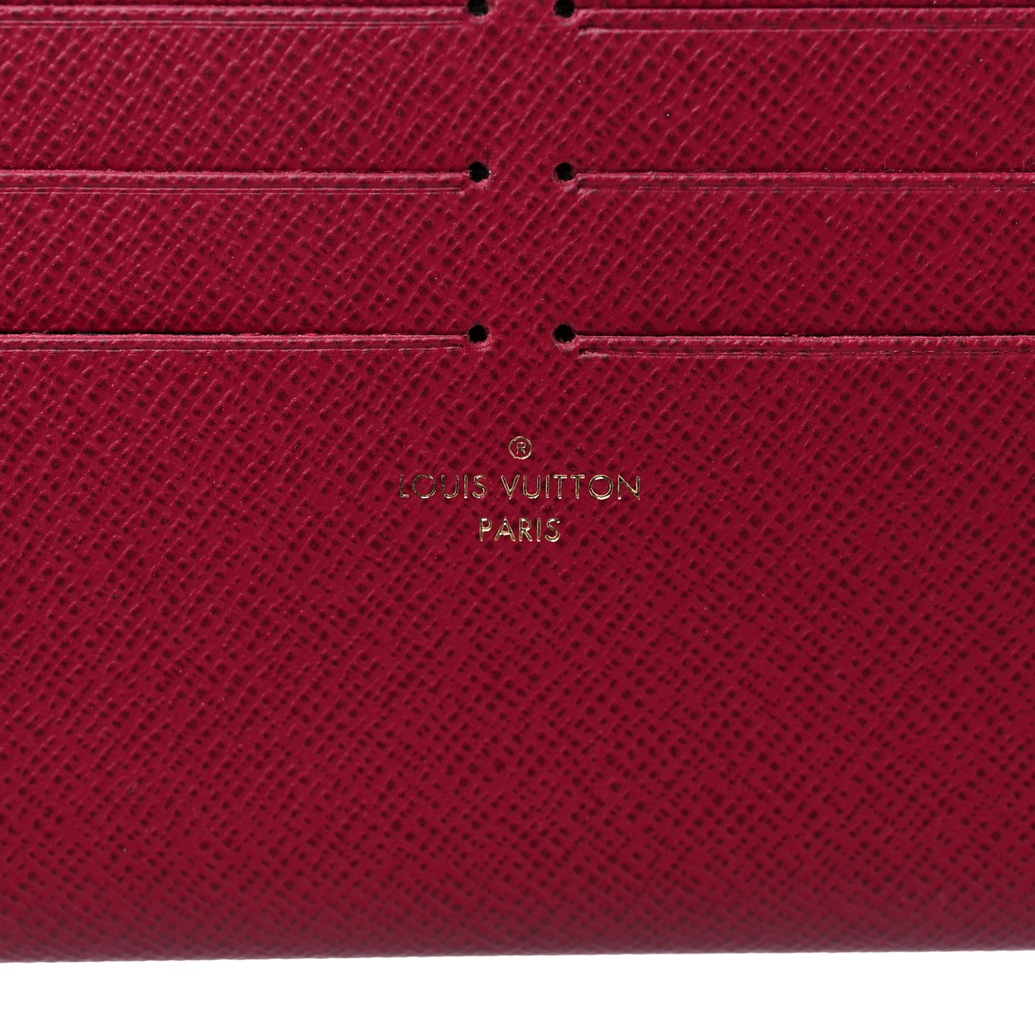 Louis Vuitton Calfskin Felicie Card Holder Insert Fuchsia 6 of 6
