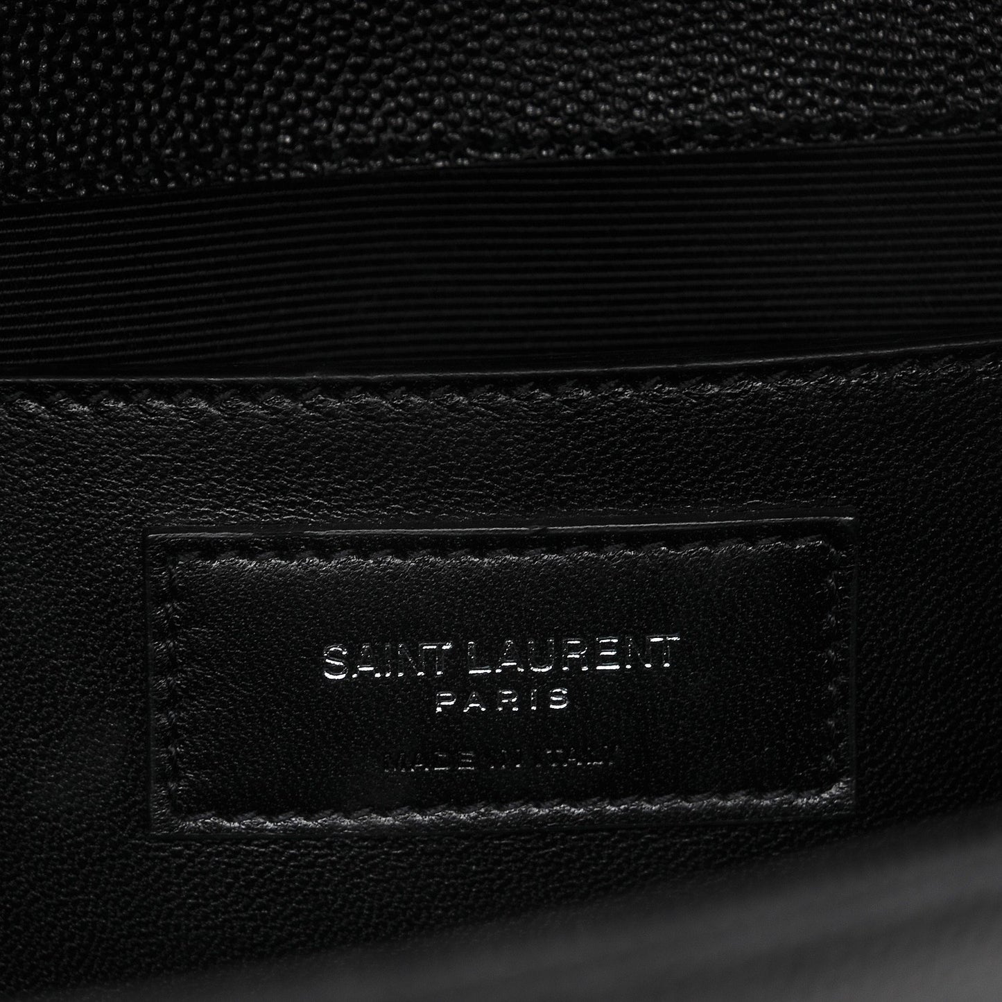 Grain De Poudre Large Classic Monogram Kate Satchel Black