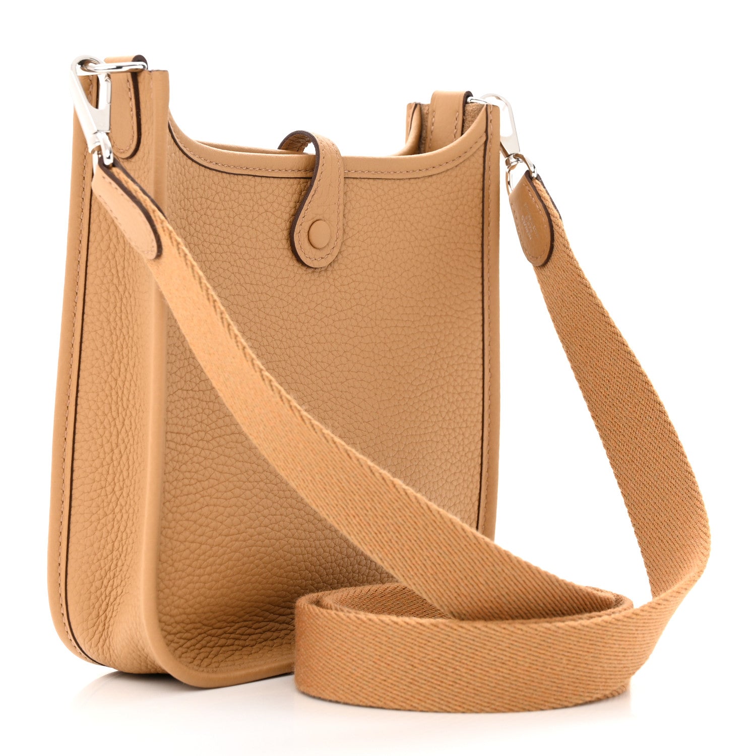 Hermes Taurillon Clemence Evelyne TPM Biscuit 3 of 11