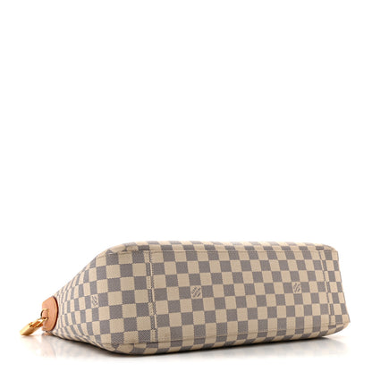 Louis Vuitton Damier Azur Slouchy MM 4 of 12
