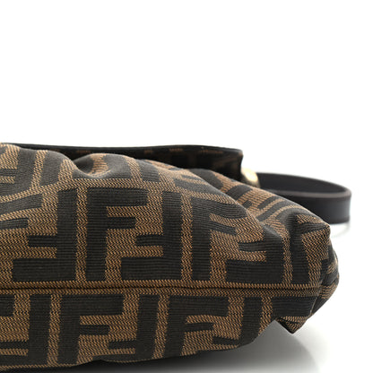 Fendi Zucca Small Chef Shoulder Bag Tobacco 10 of 10