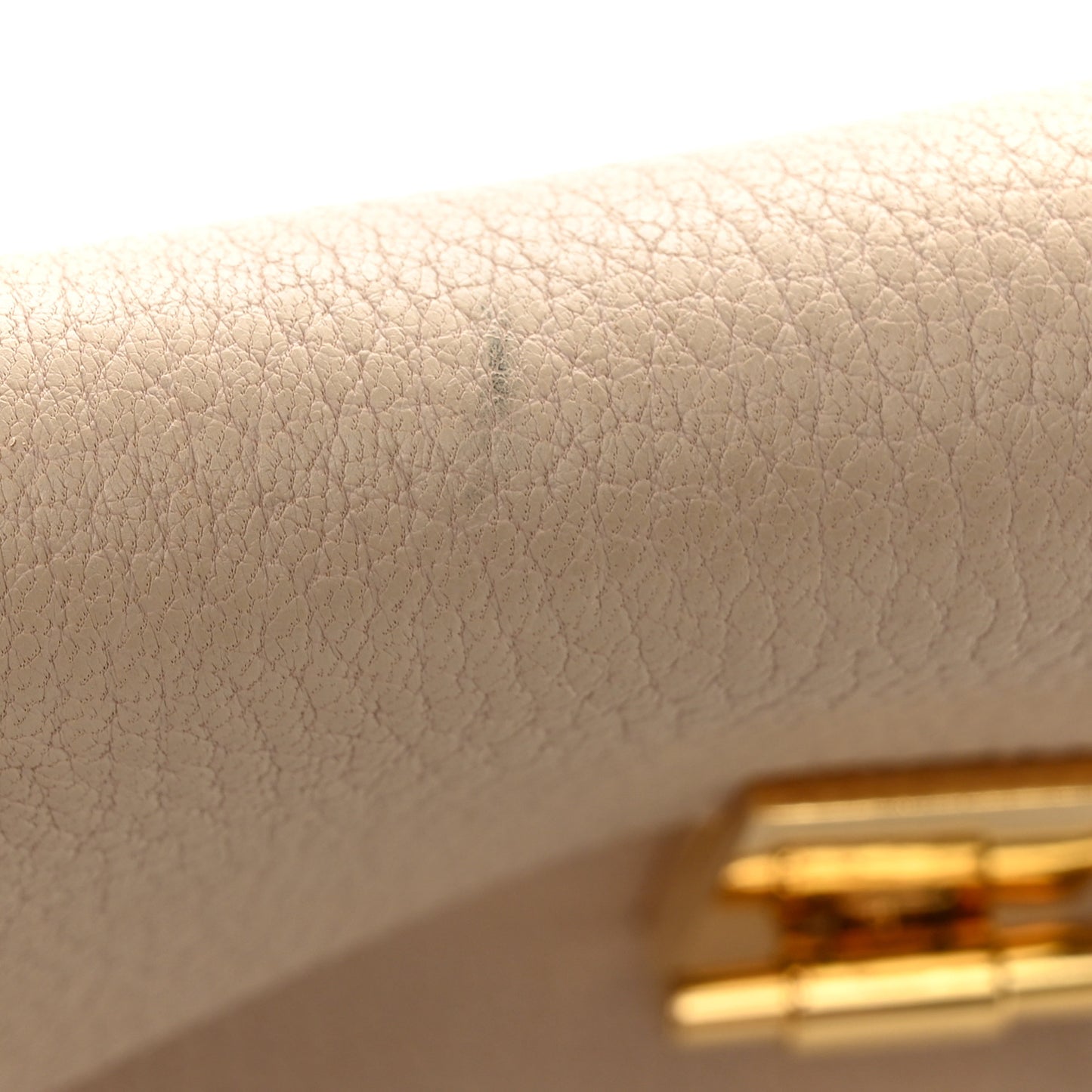 Grained Lambskin Drew Shoulder Bag Motty Grey