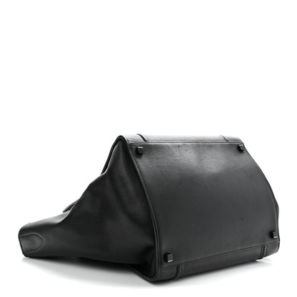 Celine Grained Calfskin Medium Phantom Luggage Black 4 of 13
