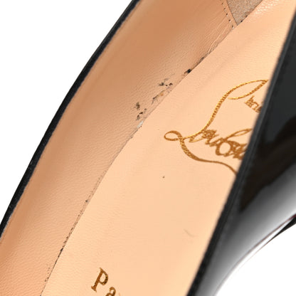Christian Louboutin Patent Filo 120 Pumps 38 Black 9 of 12