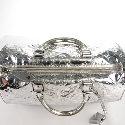 Louis Vuitton Monogram Miroir Speedy 30 Silver 13 of 16