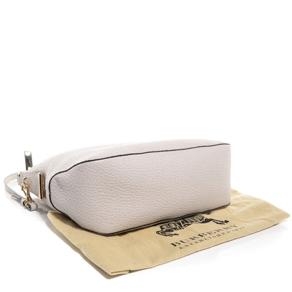 Burberry Heritage Grain Small Hobo White 6 of 13