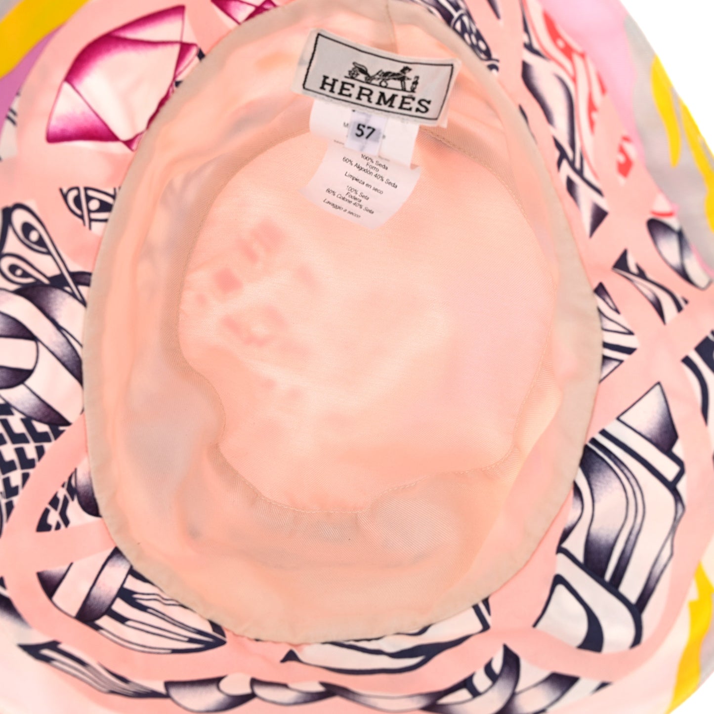 Silk Carla Patchwork Bucket Hat 57