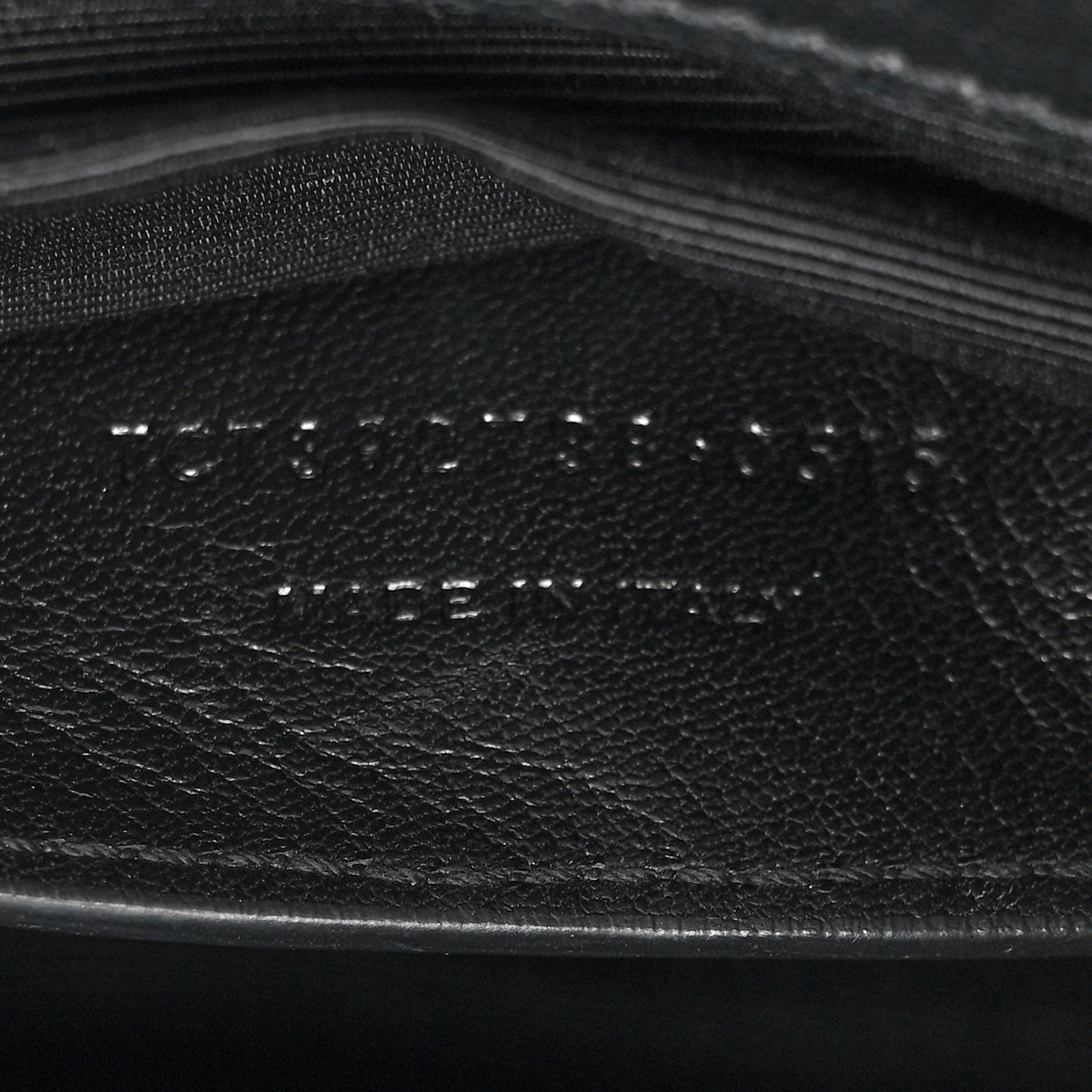 Saint Laurent Sheepskin Matelasse Chevron Monogram Large College Satchel Black 9 of 17