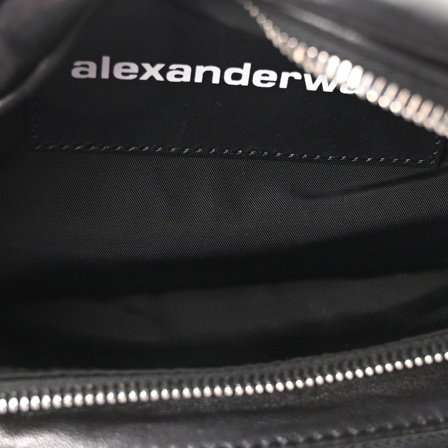 Alexander Wang Lambskin Attica Belt Bag Black 4 of 9