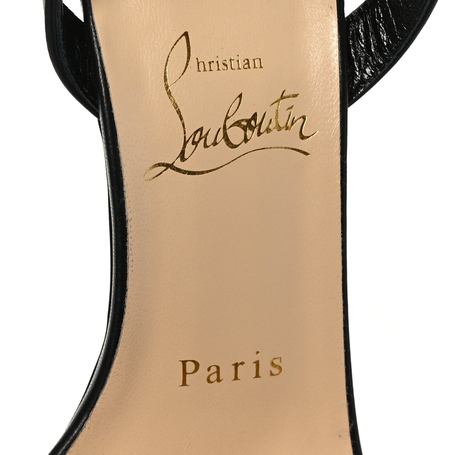 Christian Louboutin Nappa Loubigirl 100 Sandals 36 Black 6 of 7