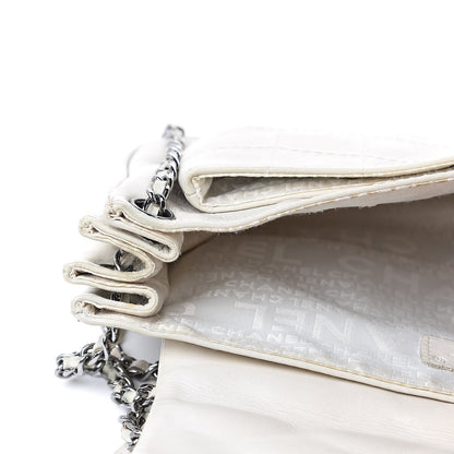 Chanel Lambskin Quilted Accordion Mademoiselle Flap White 17 of 17