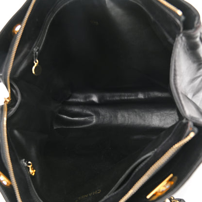 Chanel Lambskin Quilted Tote Black 4 of 12