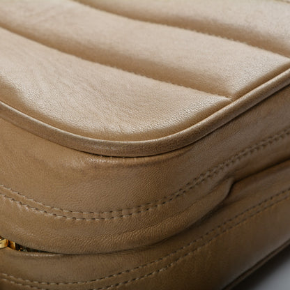 Chanel Lambskin Vertical Quilted Flap Camera Case Beige 8 of 22