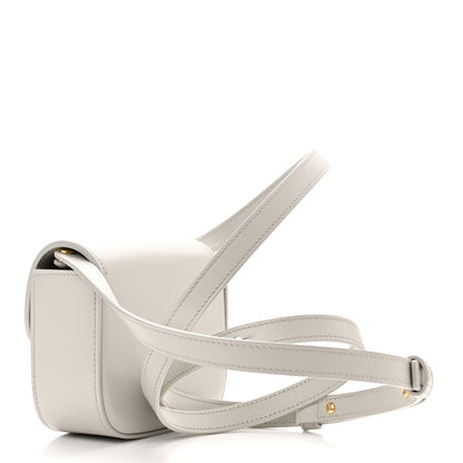 Celine Shiny Calfskin Mini Triomphe Chalk 2 of 10