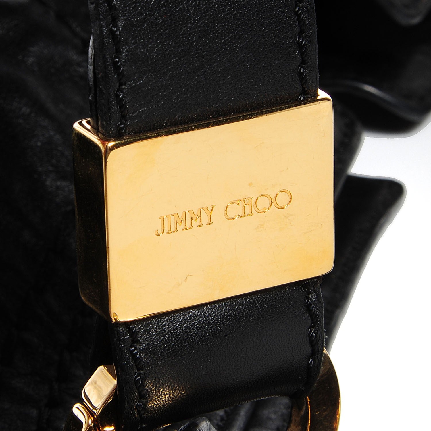 Jimmy Choo Leather Arianne Shoulder Bag Black 7 of 7