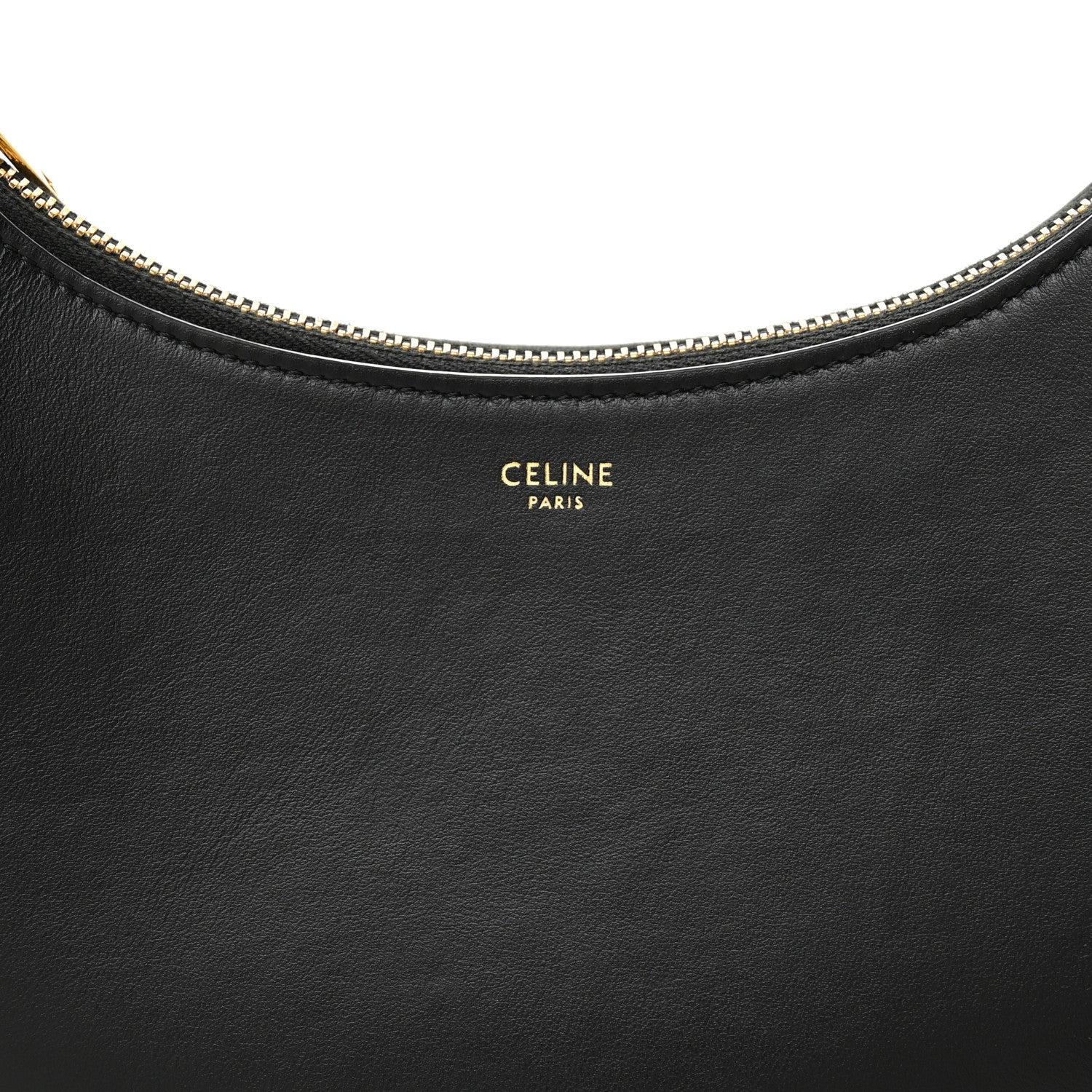 Celine Smooth Calfskin Medium Strap Ava Shoulder Bag Black 8 of 10