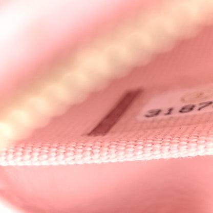 Chanel Caviar Quilted Round Handle With Care Vanity With Chain Pink 7 of 11
