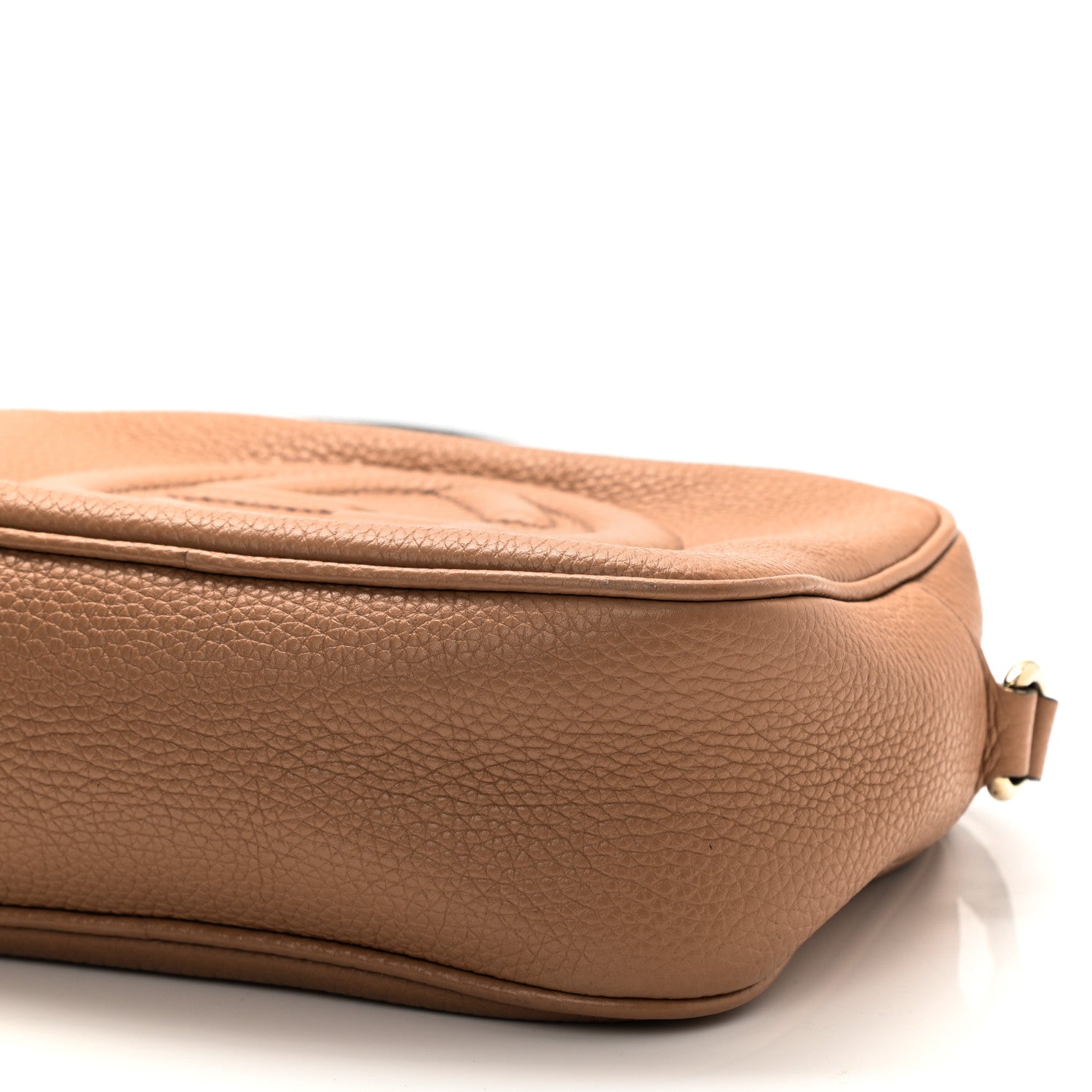 Gucci Pebbled Calfskin Small Soho Disco Bag Rose Beige 8 of 8