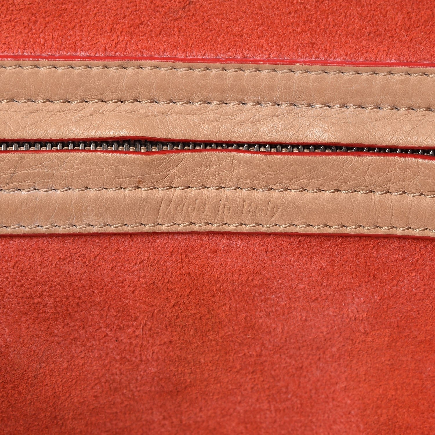 Celine Supple Calfskin Medium Phantom Luggage Camel 9 of 18
