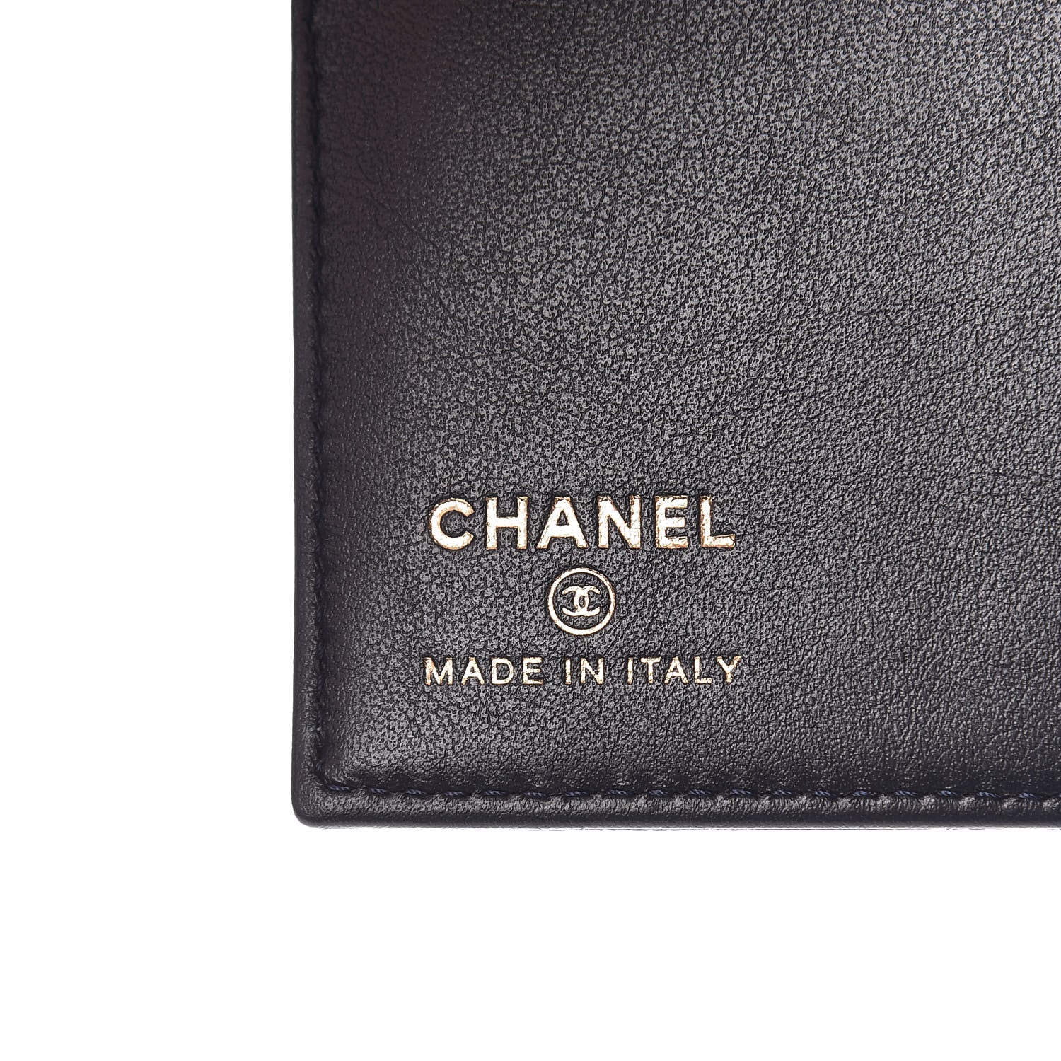 Chanel Caviar Quilted Passport Holder Navy 6 of 12