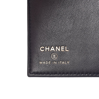 Chanel Caviar Quilted Passport Holder Navy 6 of 12