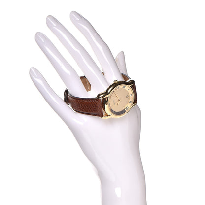 Gucci Stainless Steel Lizard 35mm 5100M Quartz Watch 2 of 10
