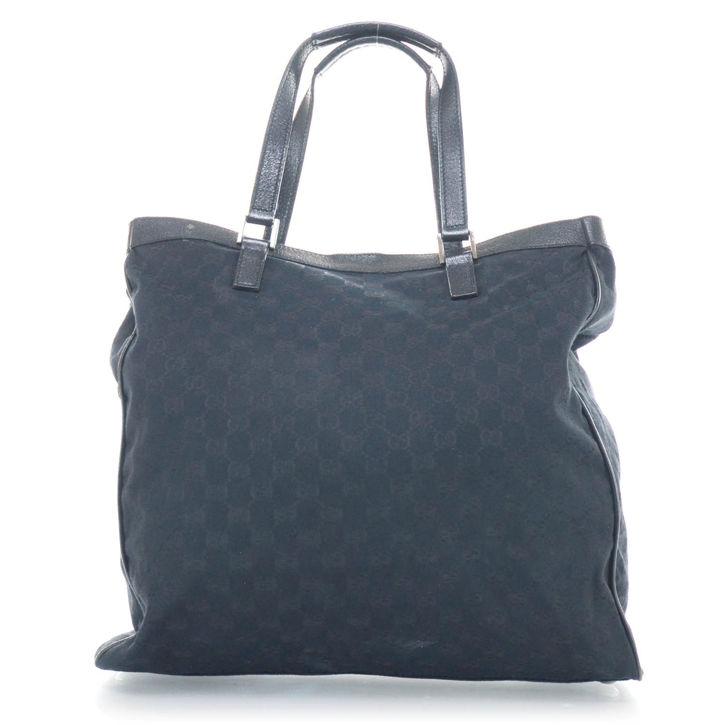 Monogram Large Tote Black