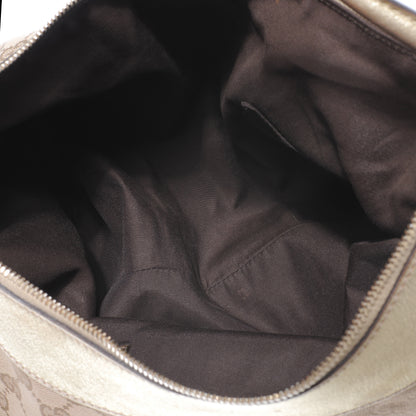 Gucci Monogram D Gold Large Hobo Metallic Gold 8 of 8