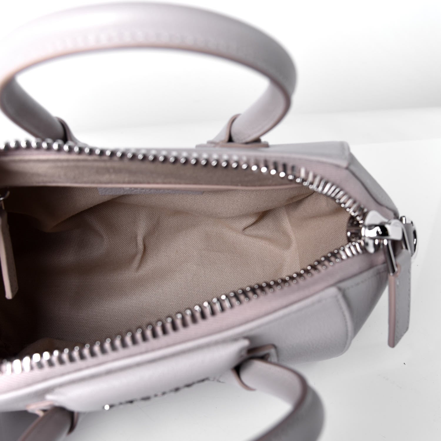 Givenchy Sugar Goatskin Mini Antigona Natural 6 of 10