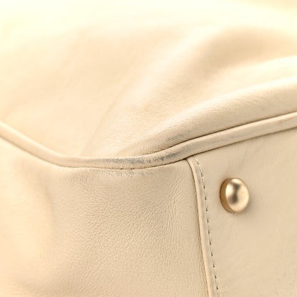 Chanel Lambskin Camellia Tote Beige 8 of 14