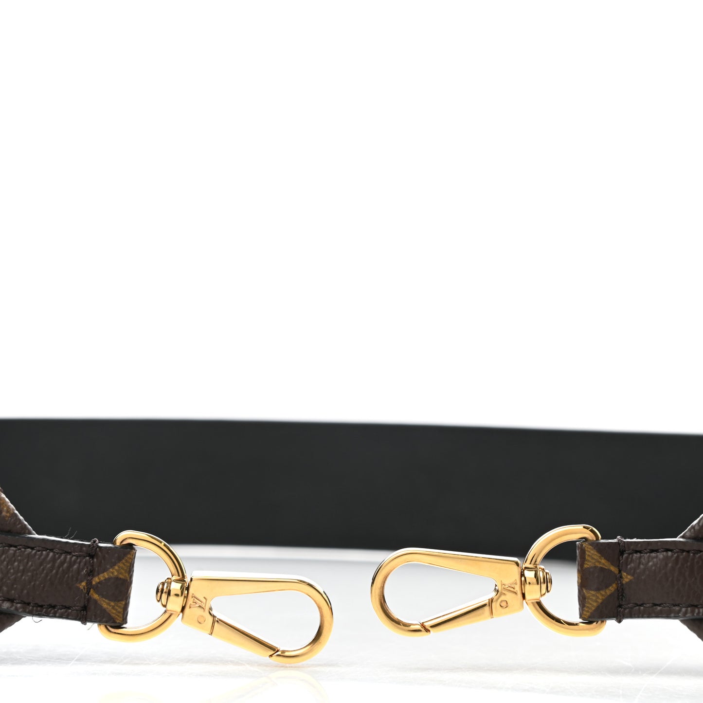 Monogram Bandouliere Shoulder Strap Black