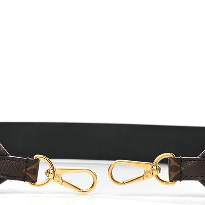 Louis Vuitton Monogram Bandouliere Shoulder Strap Black 4 of 4