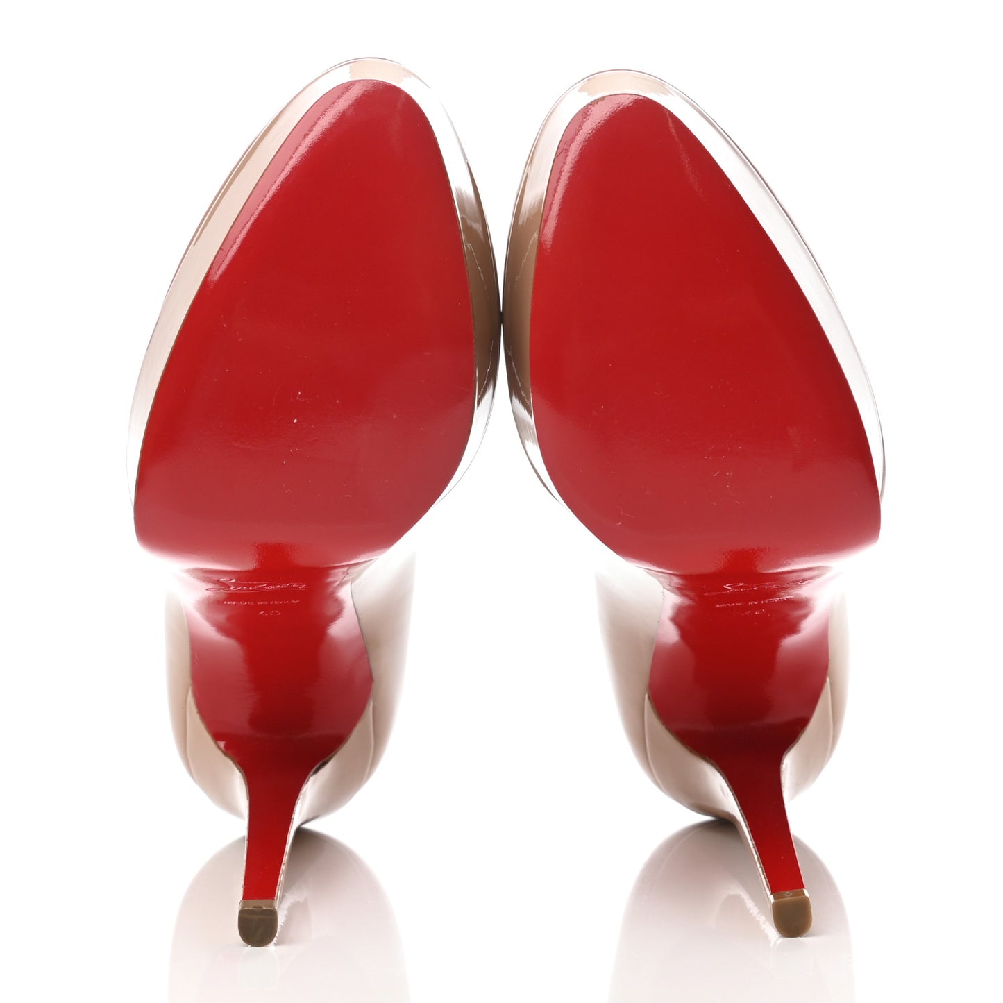 Patent Bianca 140 Pumps 40 Nude