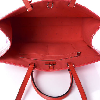 Louis Vuitton Monogram Escale Onthego GM Rouge 6 of 11