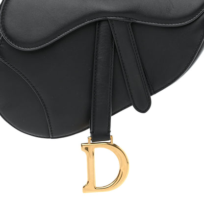 Christian Dior Calfskin Mini Saddle Bag Black 8 of 10