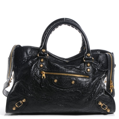 Balenciaga Agneau Giant 12 Gold Hardware City Black 1 of 9