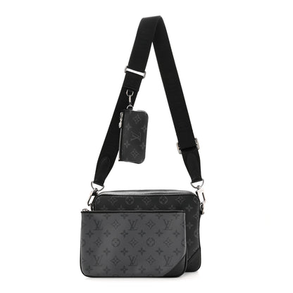 Louis Vuitton Reverse Monogram Eclipse Trio Messenger 3 of 10
