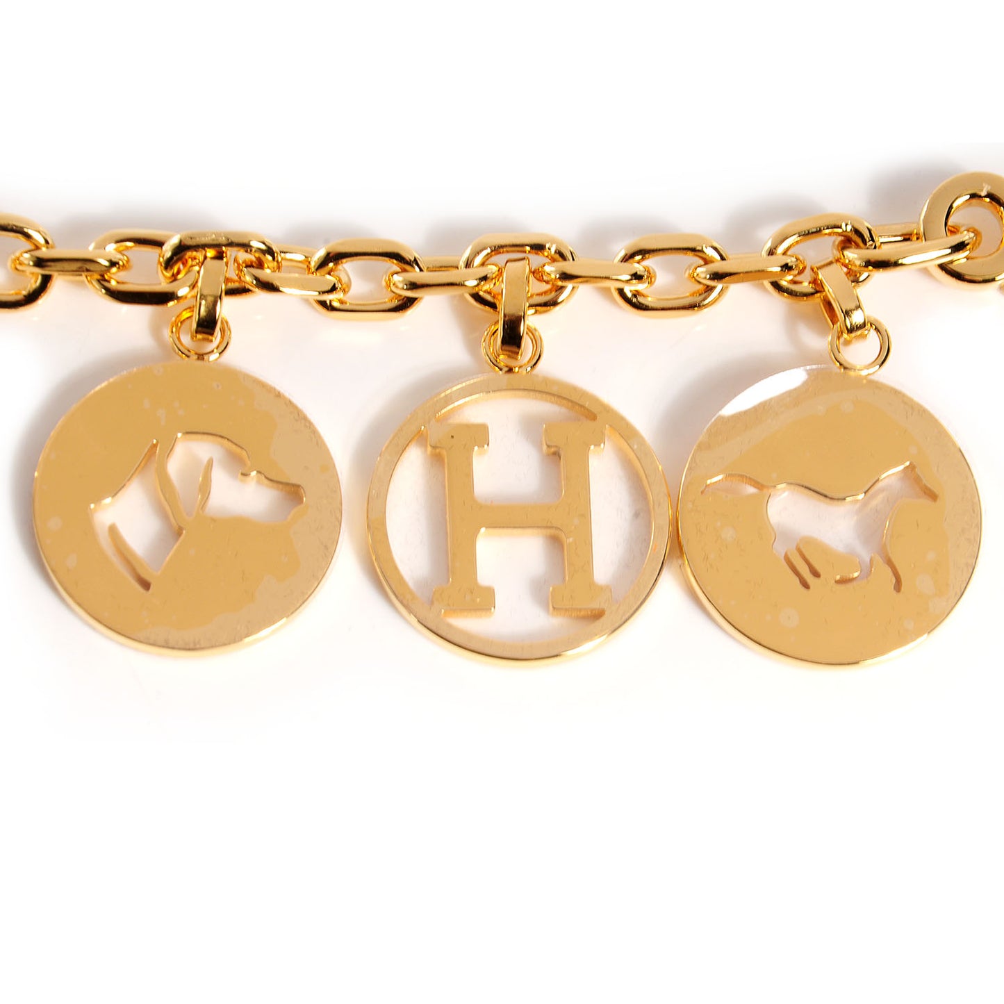 Breloque Bag Charm Gold