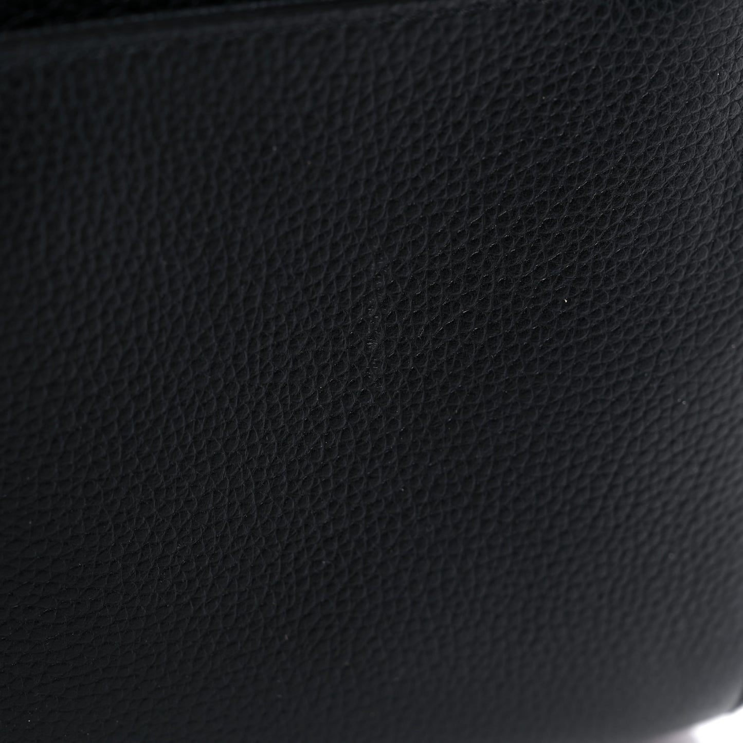 Grained Calfskin Mini Neo Executive Shopper Tote Black