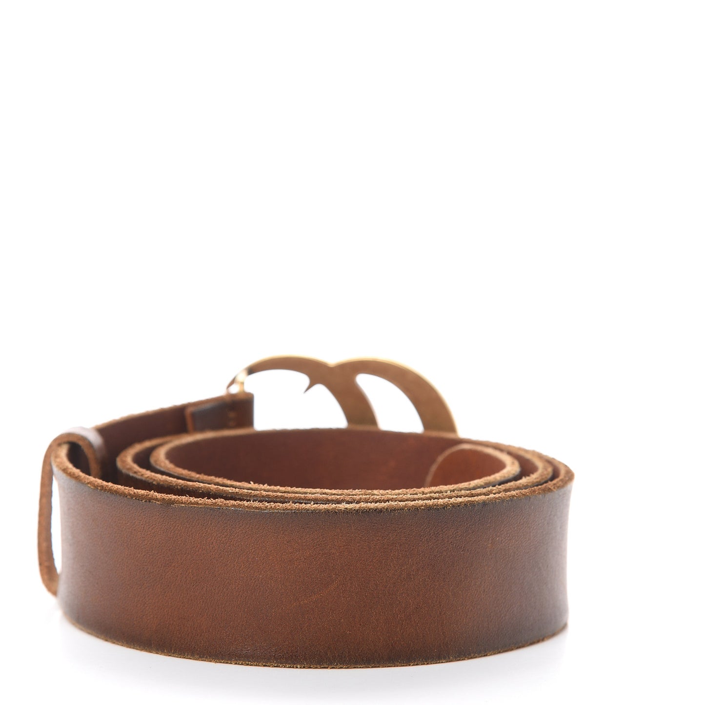 Faded Calfskin Double G 40mm Belt 85 34 Cuir