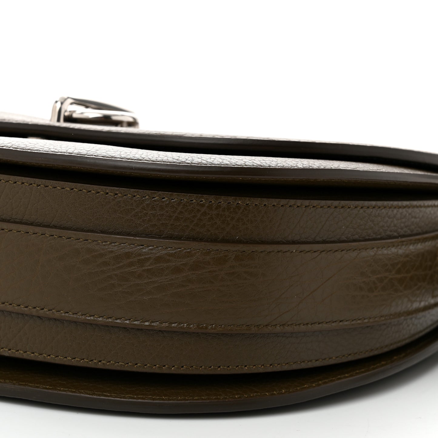 Calfskin Medium Rocking Horse Crossbody Military