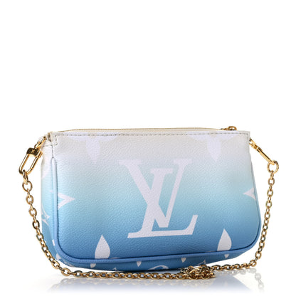 Louis Vuitton Monogram Giant By The Pool Multi Pochette Accessories Mini Pochette Blue 2 of 4