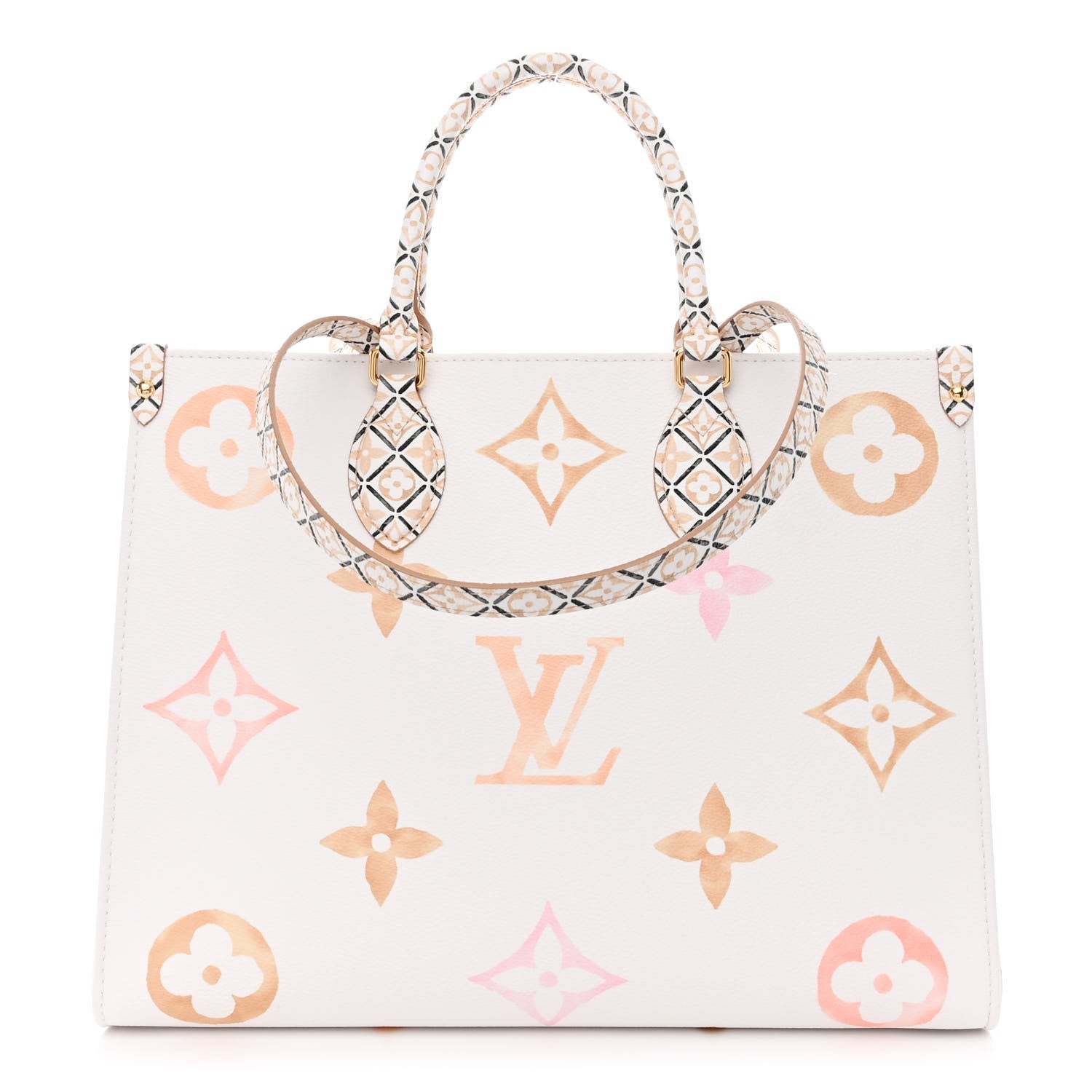 Louis Vuitton Monogram Giant By The Pool 2.0 Onthego MM Beige 1 of 10