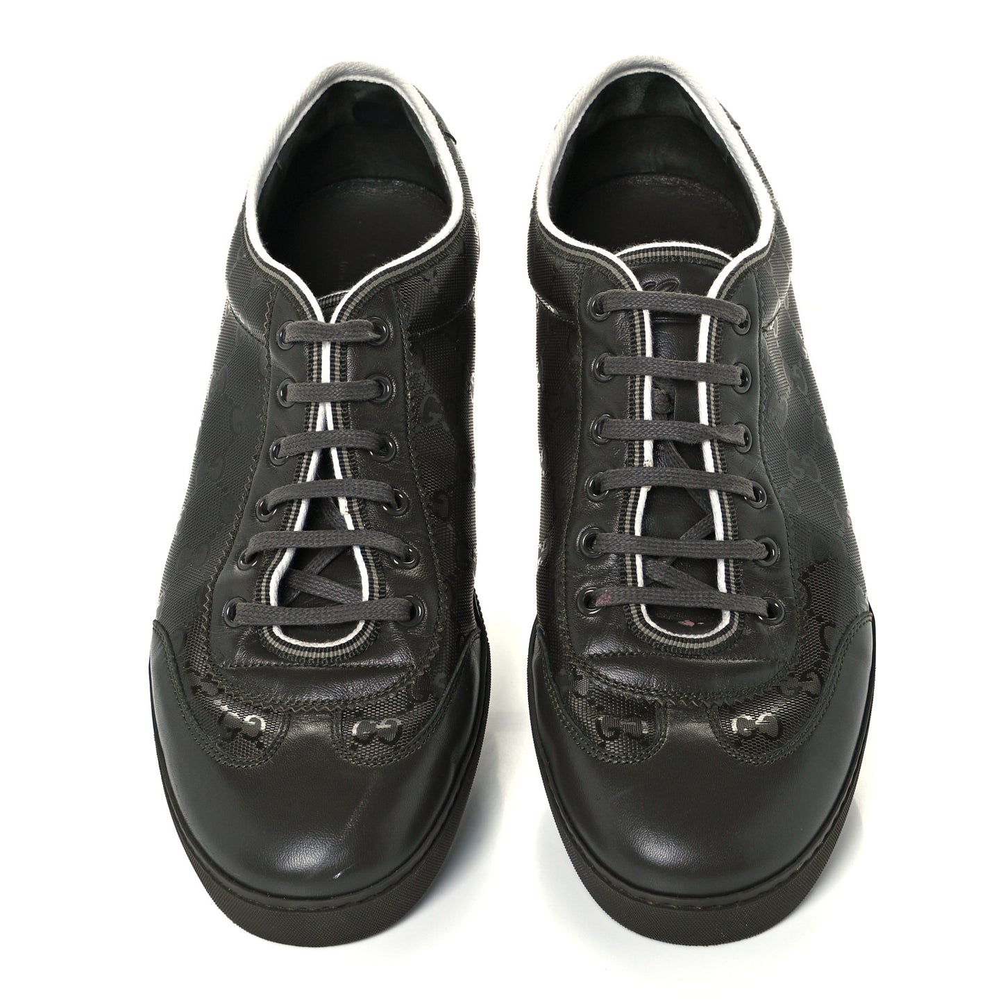 Imprime Monogram Low Top Sneakers 11 Military