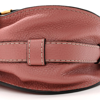 Chloe Calfskin Mini Marcie Round Crossbody Bag Rusty Pink 10 of 14