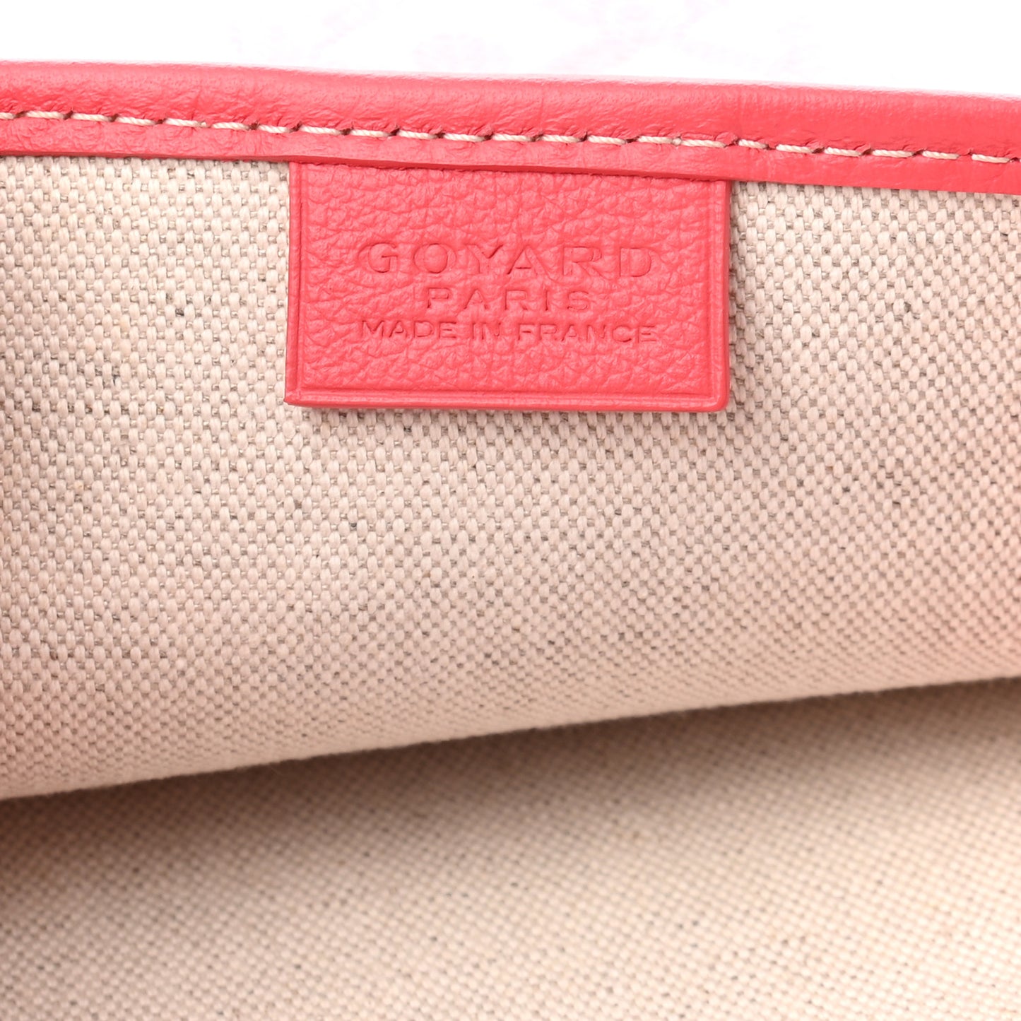 Goyardine Poitiers Tote Pink