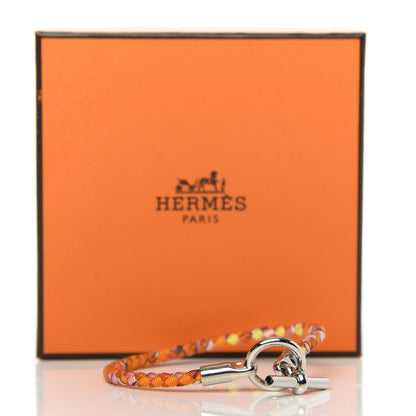 Hermes Silk Glenan Bracelet T2 Tropical 4 of 4
