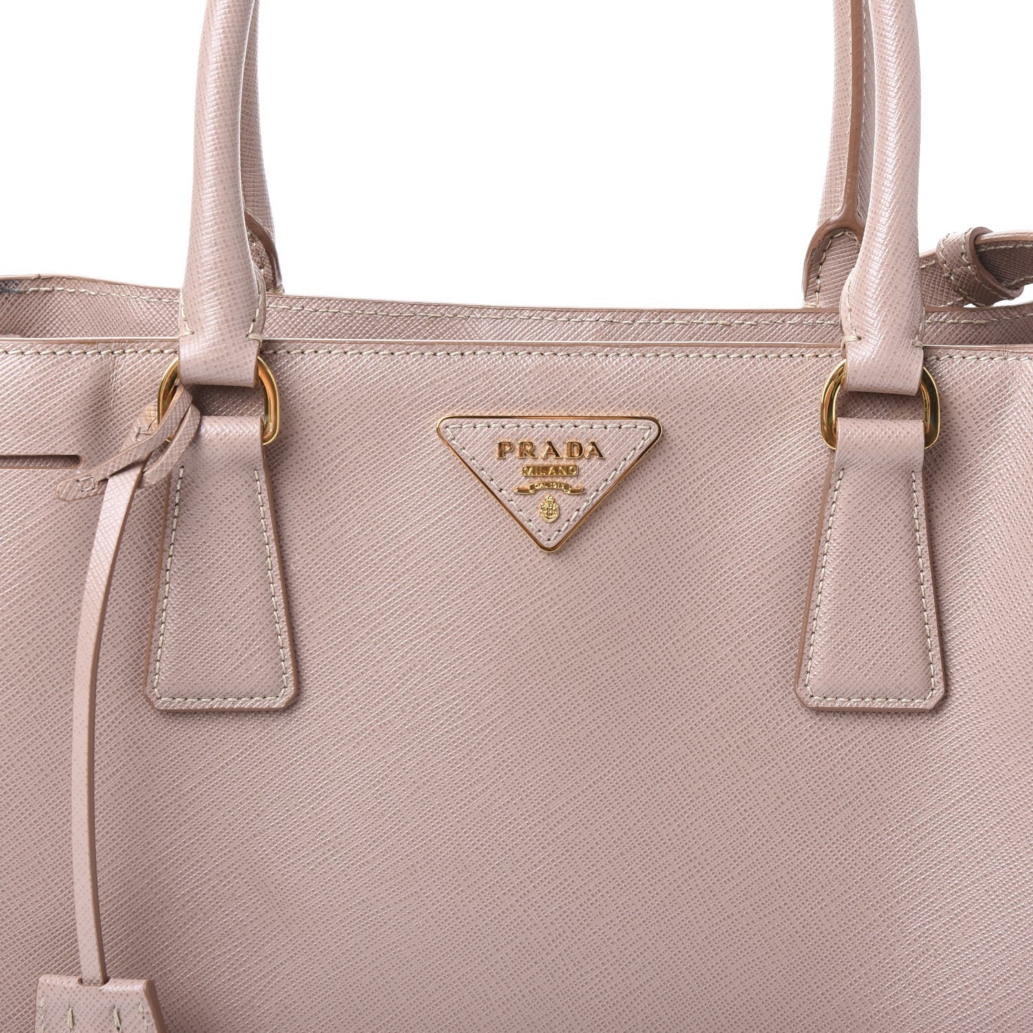 Prada Saffiano Lux Medium Tote Cammeo 10 of 10