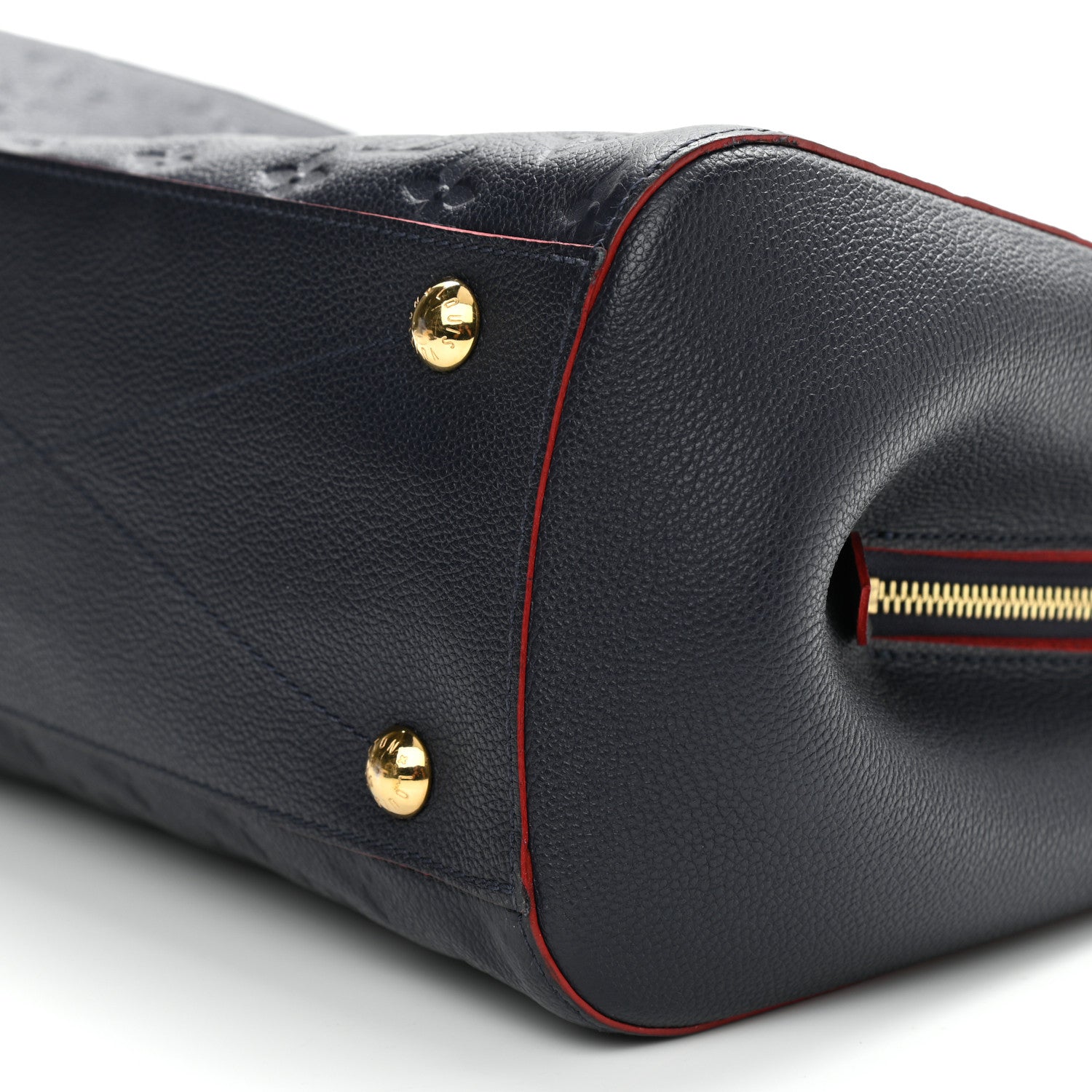 Louis Vuitton Empreinte Montaigne MM Marine Rouge 9 of 9